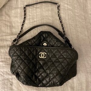 Chanel Caviar Leather French Riviera Hobo